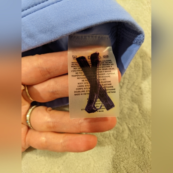 NWOT - Small - Aritzia - TNA - TnaBUTTER™ Mini Bra Top in Light Blue - Picture 3 of 5